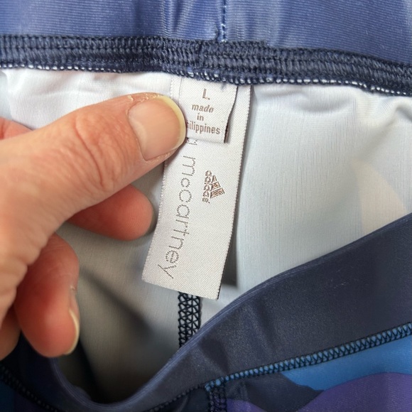 Women’s Adidas by Stella McCartney Multicolor Techfit Tights Size Large - Picture 7 of 10